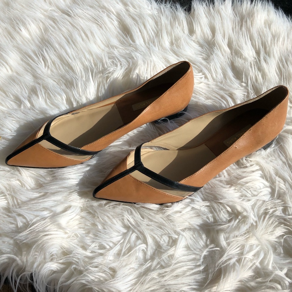 Michael Kors Jodi Pointed-Toe Flat Sold Out